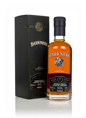 Benriach 7 Year Old Moscatel Cask Finish (Darkness) Scotch Whisky | 500ML at CaskCartel.com