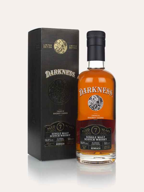 Benriach 7 Year Old Oloroso Cask Finish (Darkness) Scotch Whisky | 500ML