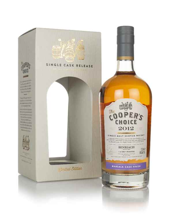 Benriach 8 Year Old 2012 (cask 800216) - The Cooper's Choice (The Vintage Malt Whisky Co.) Whisky | 700ML