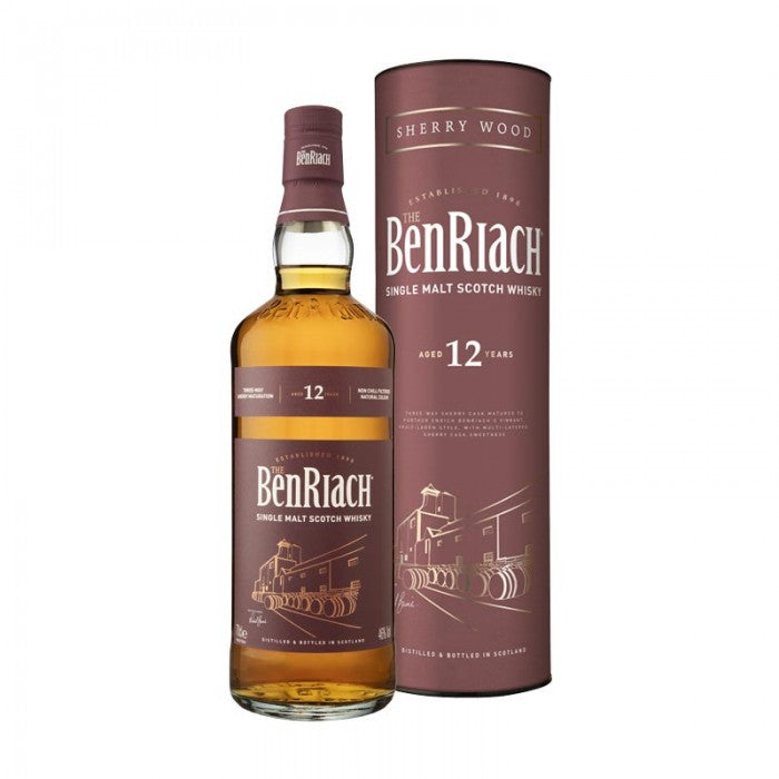 Benriach 12 Year Old Sherry Wood Single Malt Scotch Whisky