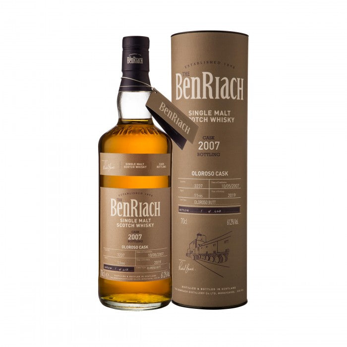 BenRiach 2007 11 Year Old Batch 16 Single Cask #3237 Single Malt Scotch Whisky