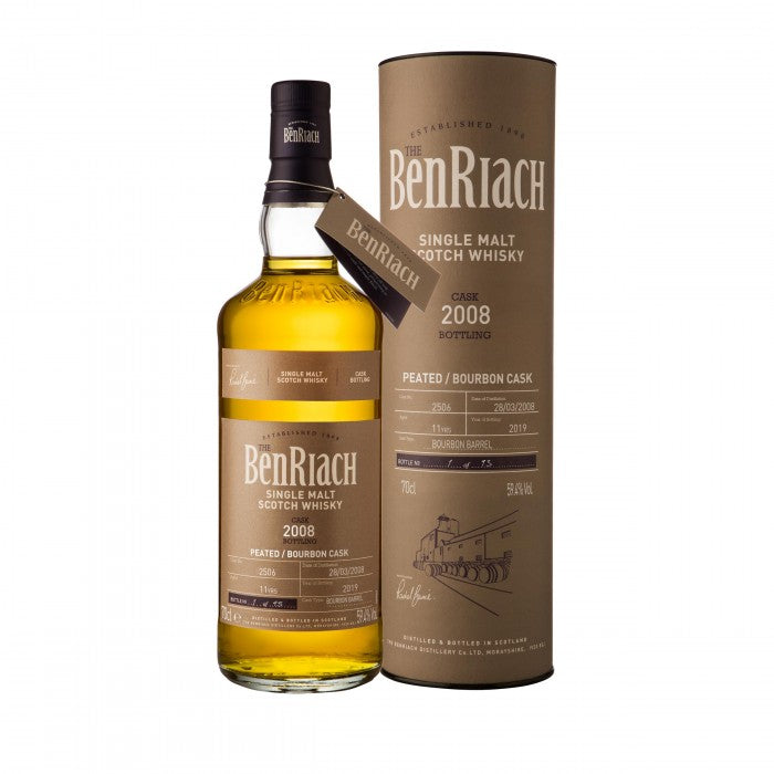 Benriach 2008 11 Year Old Batch 16 Single Cask #2506 Single Malt Scotch Whisky