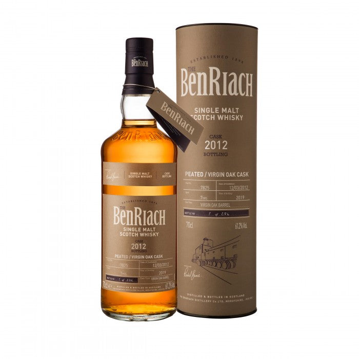 BenRiach 2012 7 Year Old Batch 16 Single Cask #7825 Single Malt Scotch Whisky