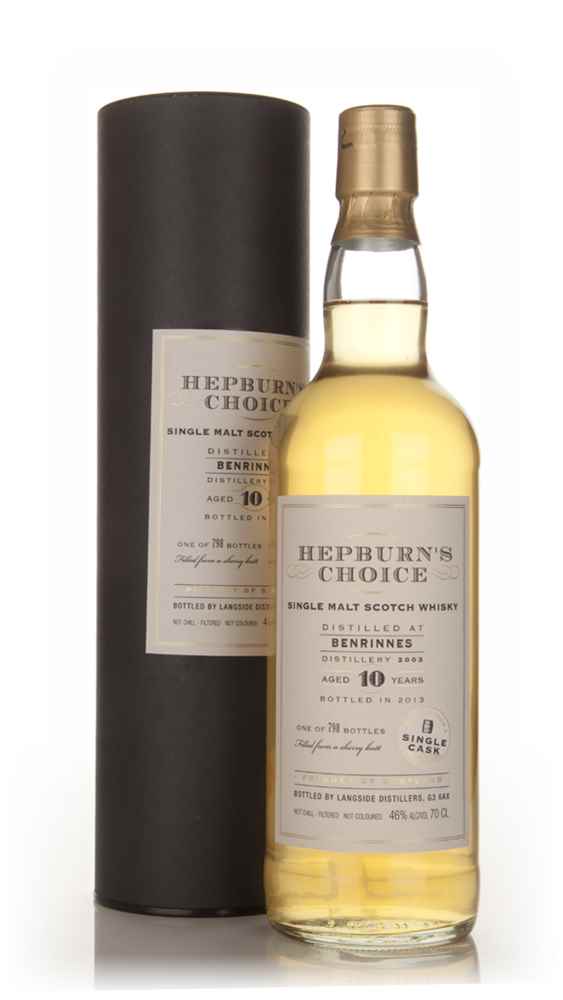Benrinnes 10 Year Old 2003 - Hepburn's Choice (Langside) Scotch Whisky | 700ML at CaskCartel.com