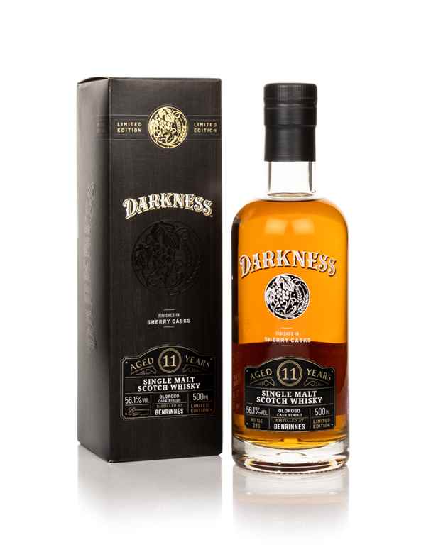 Darkness Benrinnes 11 Year Old Oloroso Cask Finish Scotch Whisky | 500ML