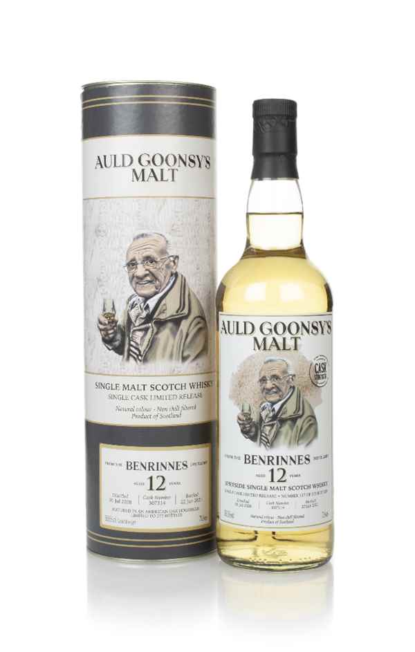 Benrinnes 12 Year Old 2008 (cask 307314) - Auld Goonsy's Malt Whisky | 700ML
