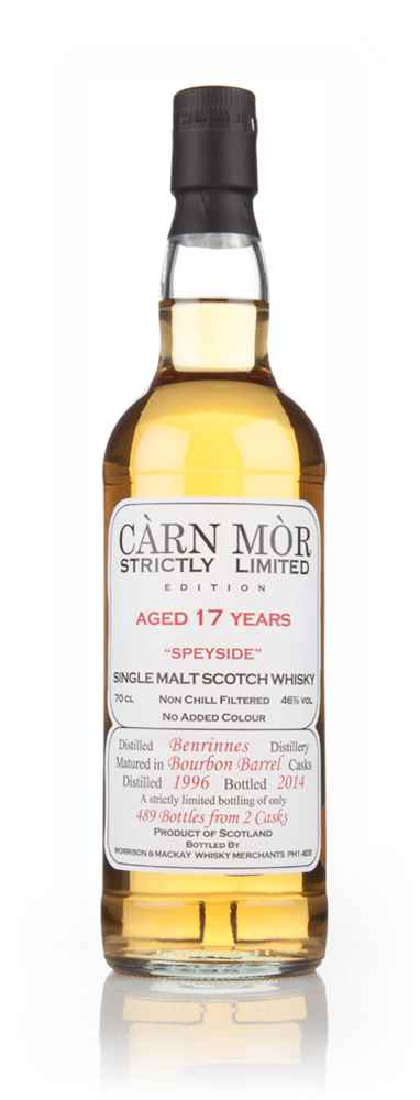 Benrinnes 17 Year Old 1996 - Strictly Limited (Càrn Mòr) Scotch Whisky | 700ML at CaskCartel.com