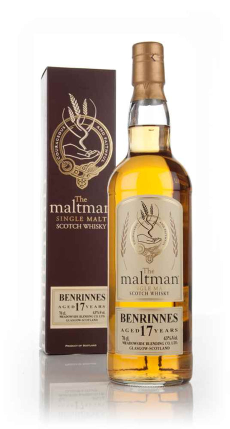 Benrinnes 17 Year Old - The Maltman Scotch Whisky | 700ML at CaskCartel.com