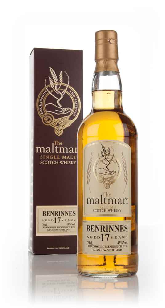 Benrinnes 17 Year Old - The Maltman Scotch Whisky | 700ML at CaskCartel.com