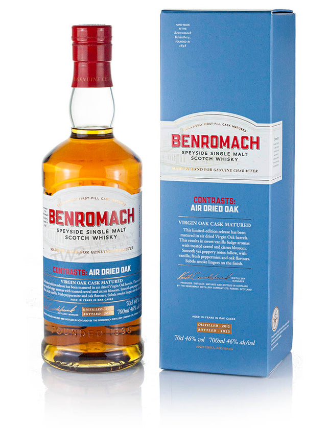 Benromach Contrasts Air Dried Oak (D.2012, B.2023) Single Malt Scotch Whisky | 700ML at CaskCartel.com