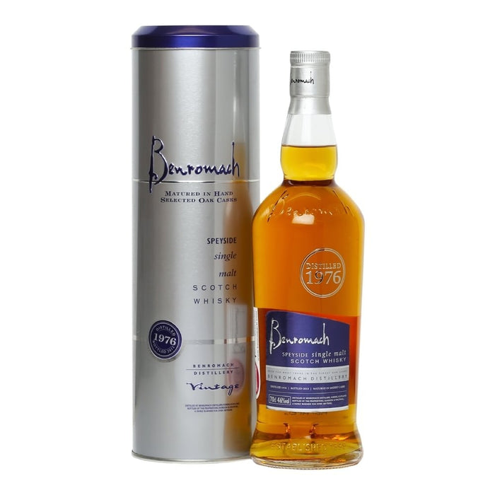 Benromach 1976 Vintge (Bottled 2012) Single Malt Scotch Whisky | 700ML