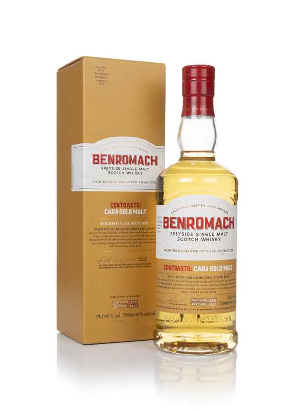 Benromach Contrasts Cara Gold Malt Scotch Whisky | 700ML