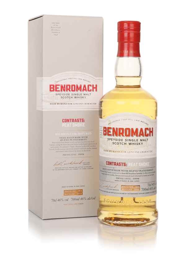 Benromach Peat Smoke Bourbon Cask Matured 2012 Scotch Whisky | 700ML