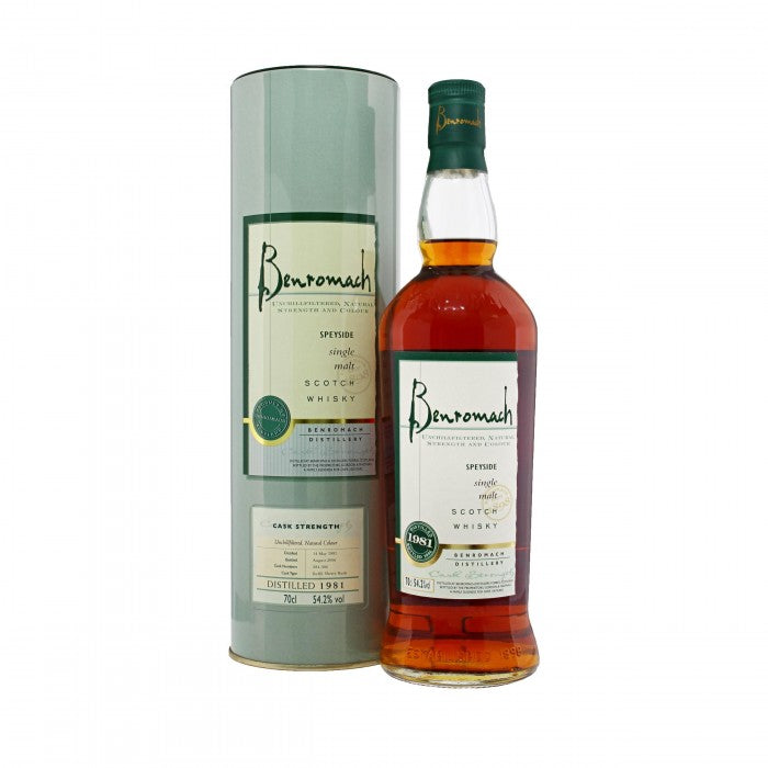Benromach 1981 Single Malt Scotch Whisky
