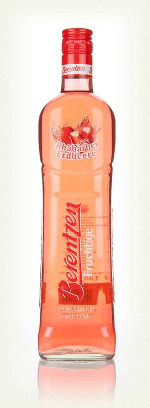 Berentzen Rhabarber Erdbeere (Rhubarb & Strawberry) Liqueur | 700ML at CaskCartel.com