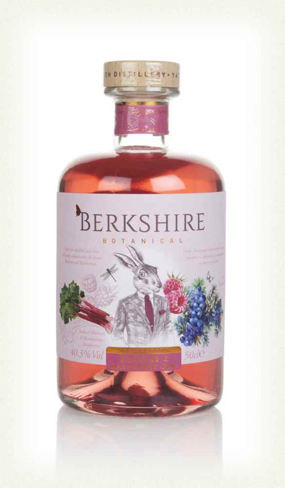 Berkshire Botanical Rhubarb & Raspberry Gin | 500ML