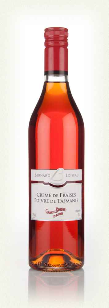 Bernard Loiseau - Crème de Fraises Poivre de Tasmanie (Strawberry & Tasmanian Pepper) Liqueur | 700ML