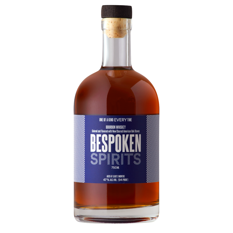Bespokens Bourbon Charred with New American Oak Staves Whiskey at CaskCartel.com