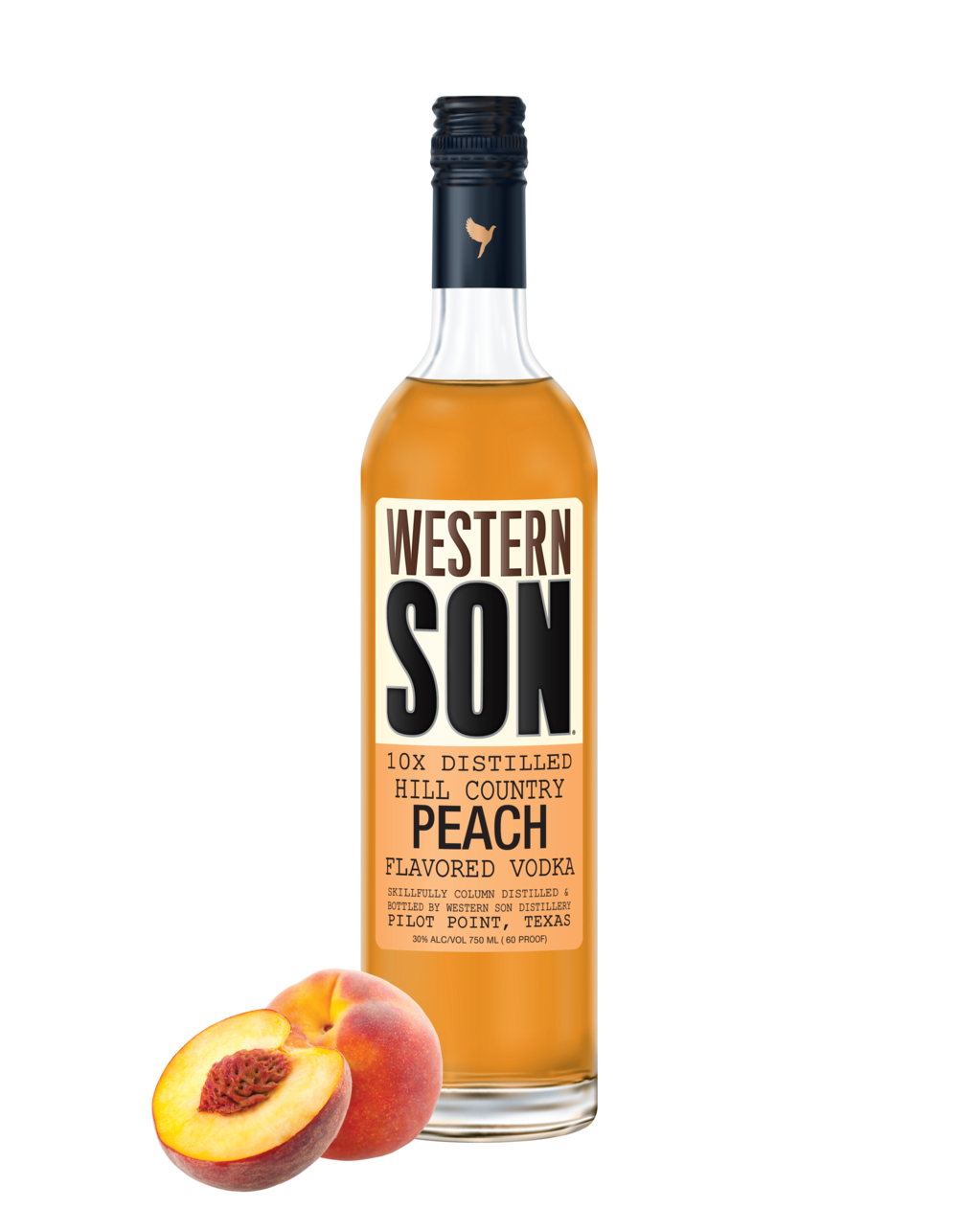 Western Son Peach Vodka - CaskCartel.com