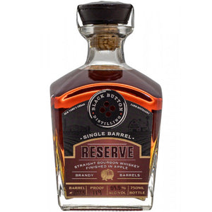 Black Button Single Barrel Apple Brandy Finished Bourbon Whiskey at CaskCartel.com