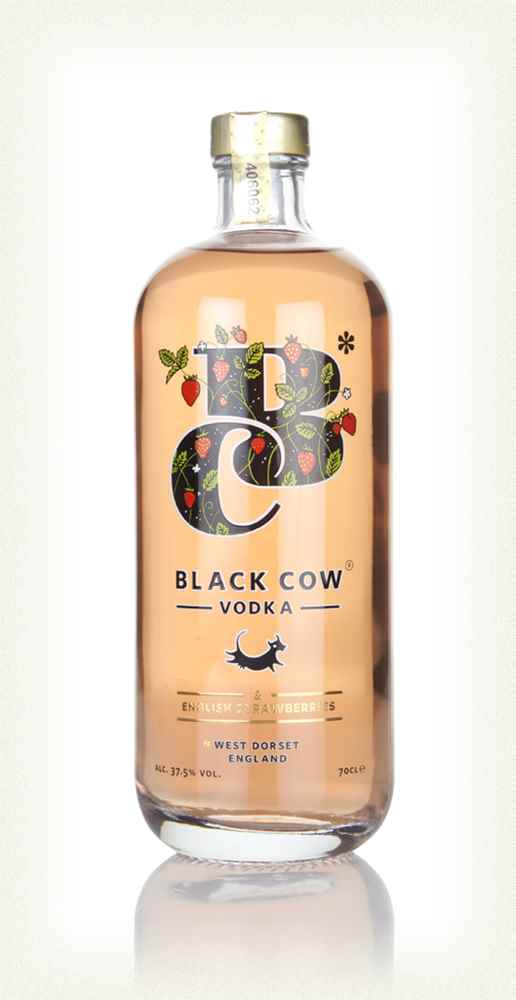 Black Cow Vodka & English Strawberries Vodka | 700ML