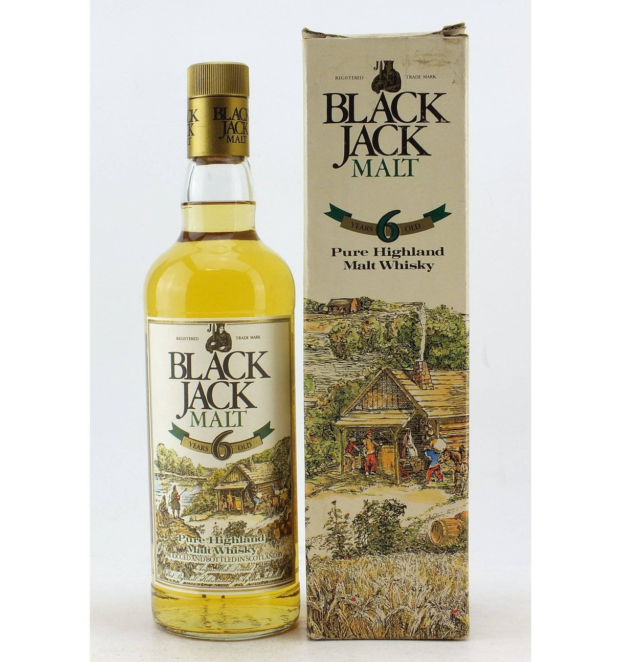 Black Jack Pure Malt 6 Year Old Whisky at CaskCartel.com