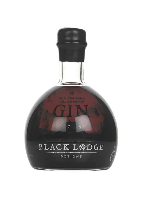 Black Lodge Wild Strawberry & Black Pepper Gin | 700ML at CaskCartel.com