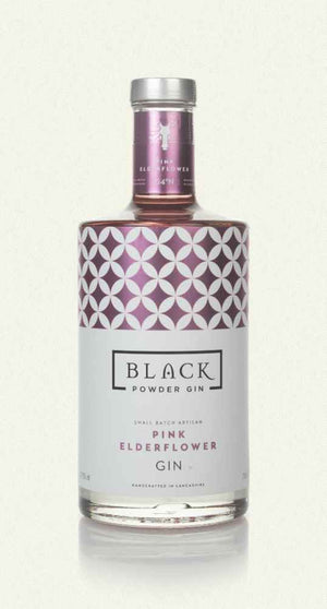 Black Powder Pink Elderflower Gin | 700ML at CaskCartel.com