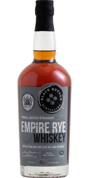 Black Button Empire Rye Whiskey
