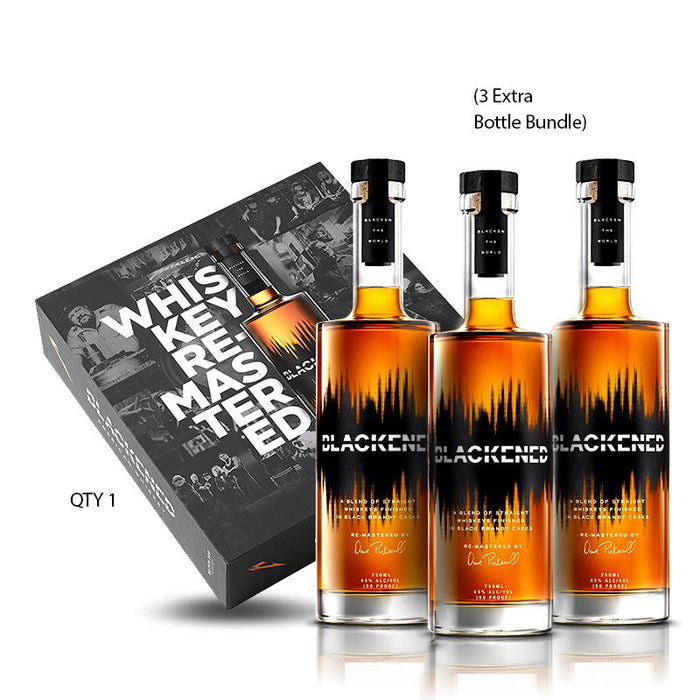 BLACKENED® AMERICAN WHISKEY | LIMITED EDITION BATCH 100 | BOX SET | **Collect One/Drink Three**