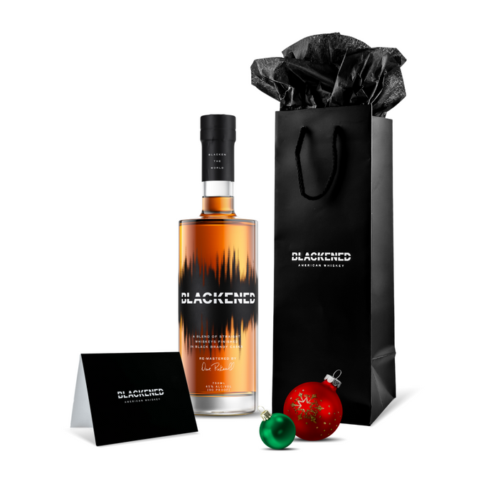 METALLICA | BLACKENED™ American Whiskey | Holiday Gift Bag Kit