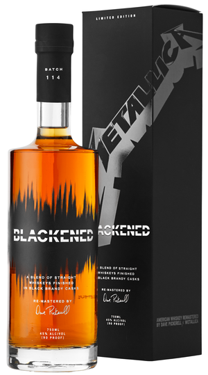 BLACKENED® AMERICAN WHISKEY | LIMITED BATCH 114 | BLACK ALBUM WHISKEY PACK COLLECTORS EDITION  AT CASKCARTEL.COM