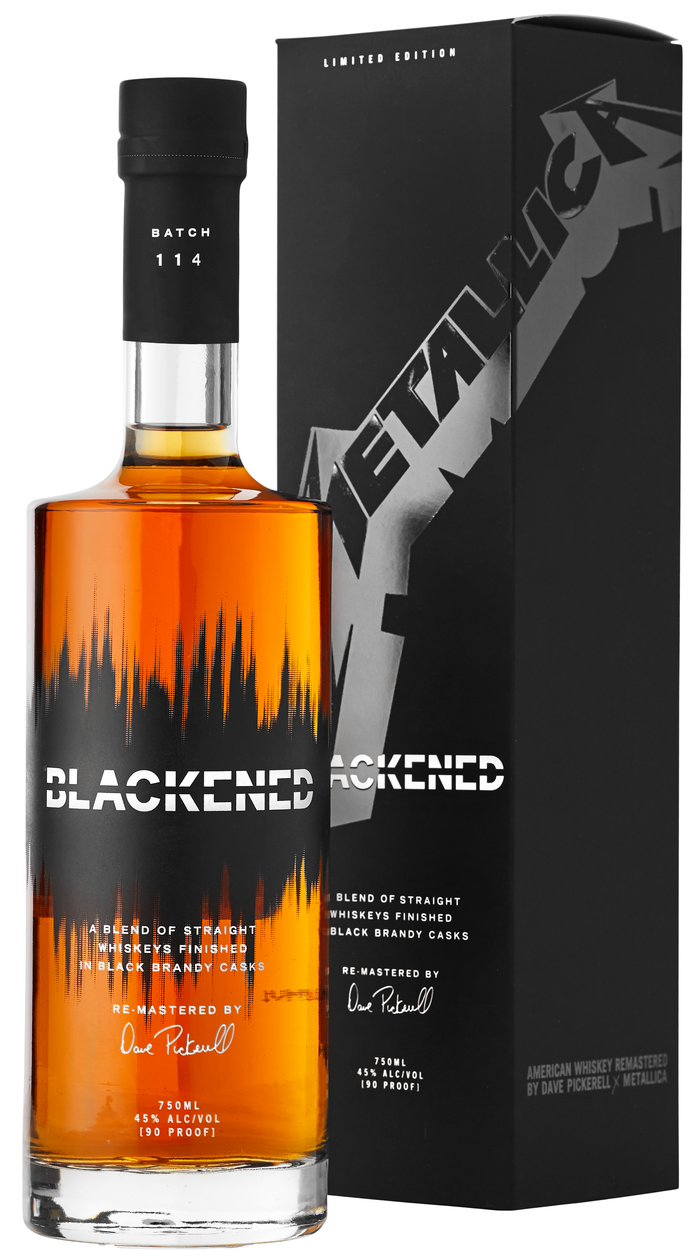 BLACKENED® AMERICAN WHISKEY | LIMITED BATCH 114 | THE BLACK ALBUM WHISKEY PACK COLLECTORS EDITION