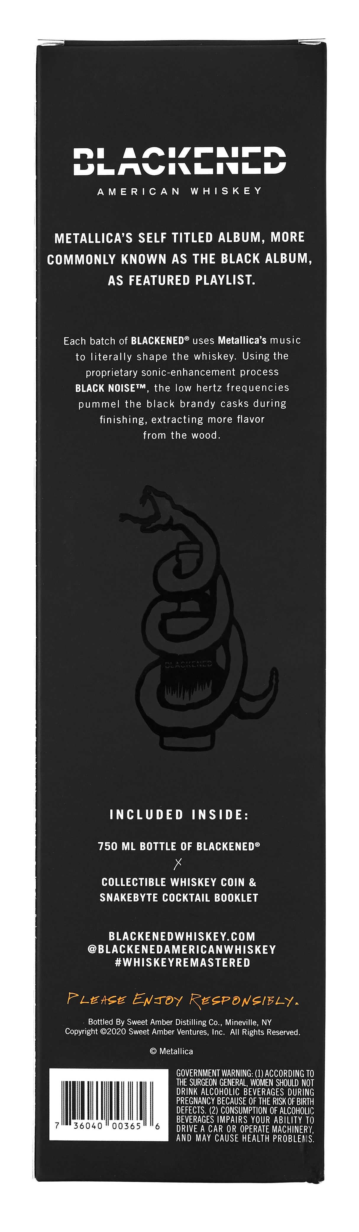 BLACKENED® AMERICAN WHISKEY | LIMITED BATCH 114 | BLACK ALBUM WHISKEY PACK COLLECTORS EDITION 2 AT CASKCARTEL.COM