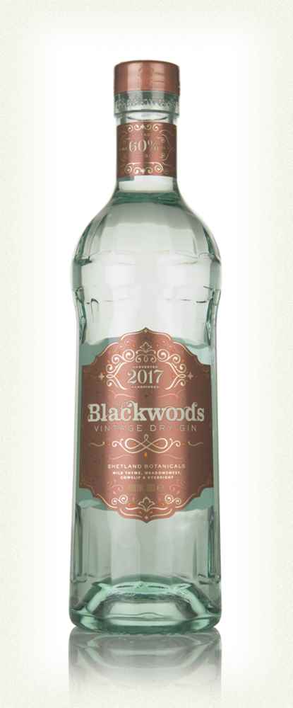 Blackwoods 2017 Vintage Dry Gin Superior Strength Gin | 700ML