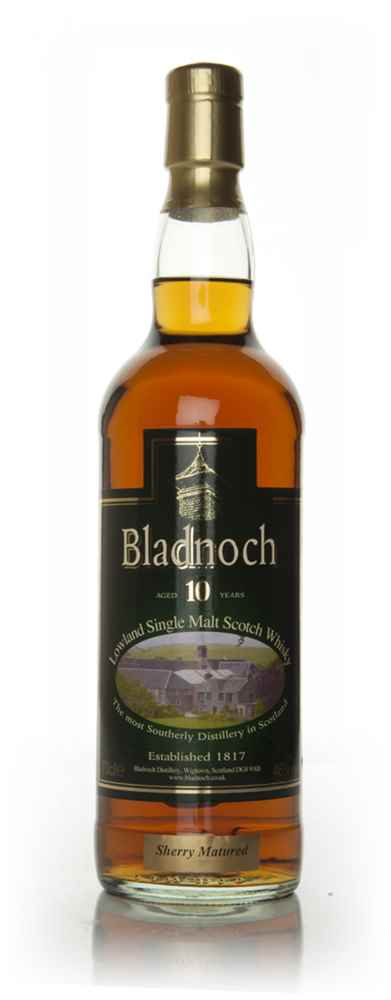 Bladnoch 10 Year Old Sherry Matured - Distillery Label Scotch Whisky | 700ML