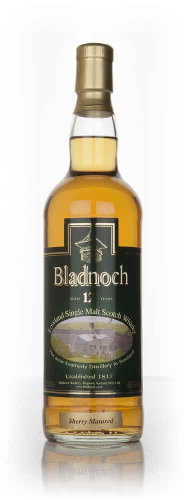 Bladnoch 12 Year Old Sherry Cask Matured - Distillery Label Scotch Whisky | 700ML at CaskCartel.com