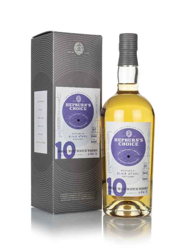 Blair Athol 10 Year Old 2010 - Hepburn's Choice (Langside) Scotch Whisky | 700ML