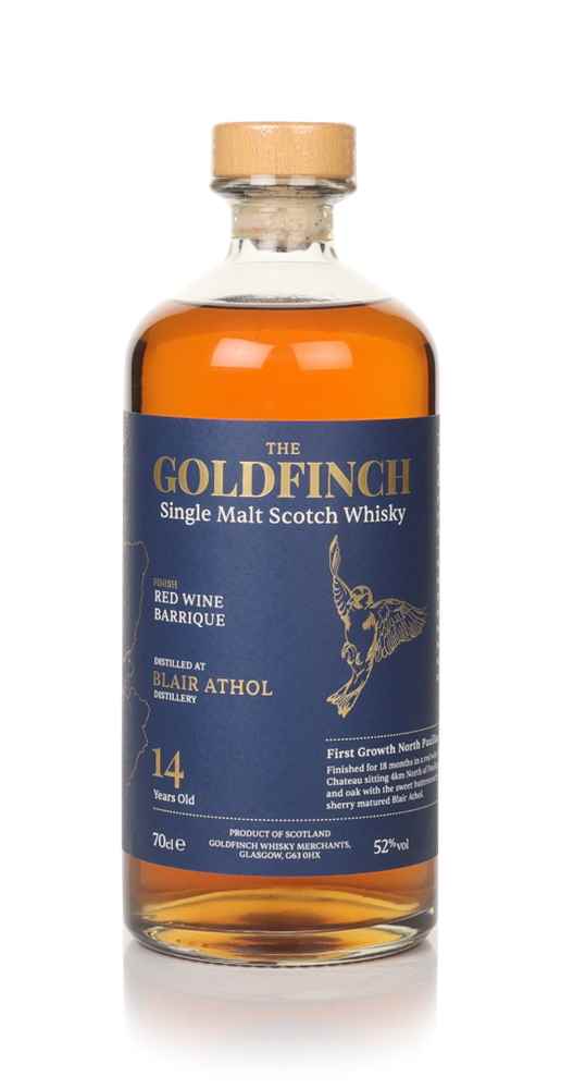 The Goldfinch Blair Athol 14 Year Old 2008 Red Wine Barrique Finish Release 1 Scotch Whisky | 700ML