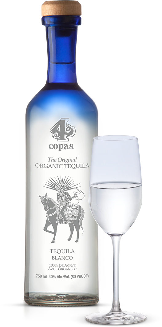 4 Copas Organic Blanco Tequila - CaskCartel.com