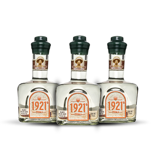 1921 Blanco Tequila (3) Bottle Bundle at CaskCartel.com