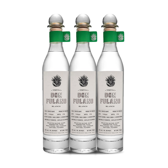 Don Fulano Blanco Tequila (3) Bottle Bundle at CaskCartel.com