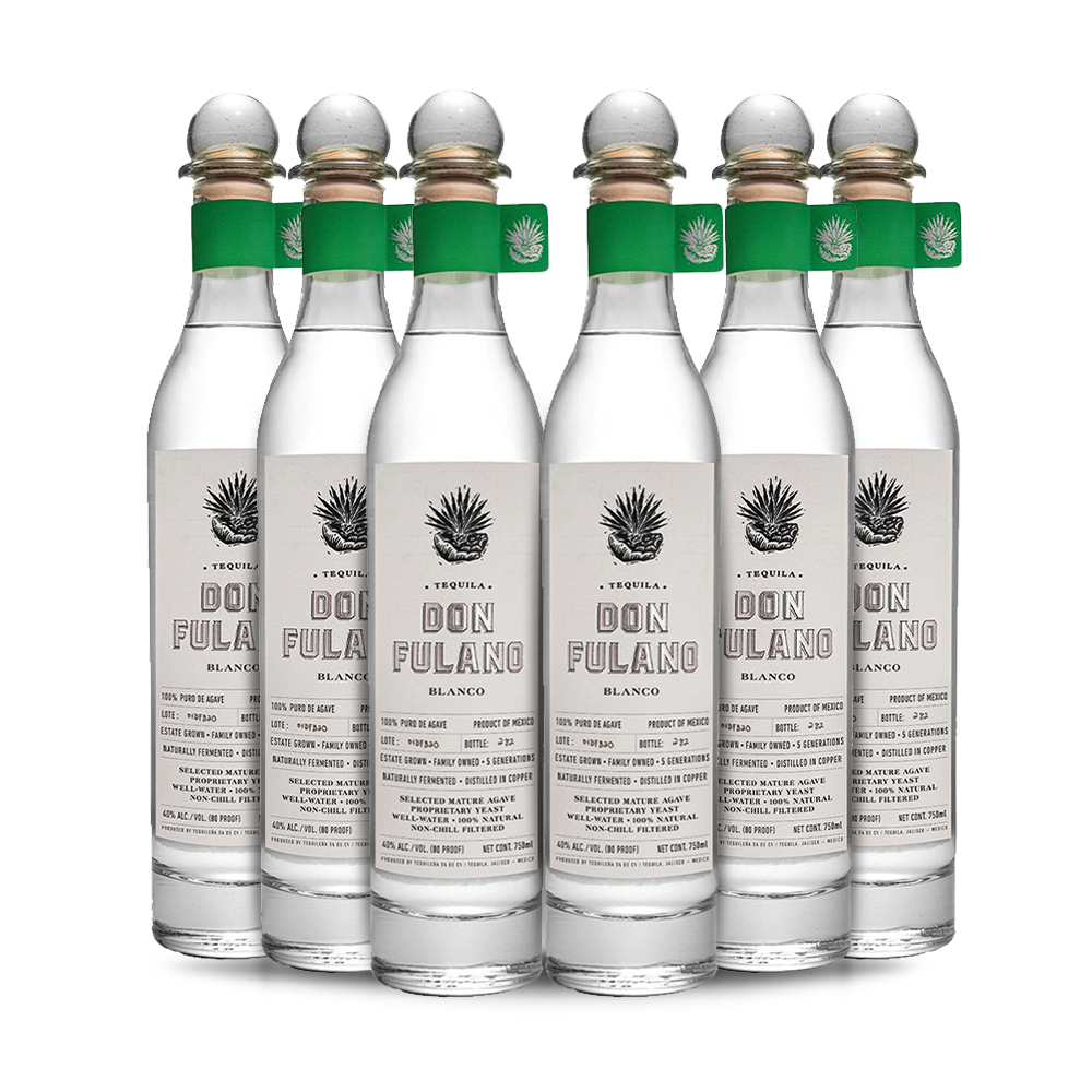 Don Fulano Blanco Tequila (6) Bottle Bundle at CaskCartel.com