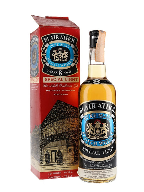 Blair Athol 8 Year Old Special Light Bot.1980s Highland Single Malt Scotch Whisky | 700ML at CaskCartel.com
