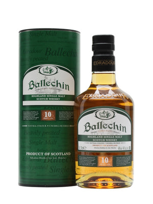 Ballechin 10 Year Old Heavily Peated Highland Single Malt Scotch Whisky | 700ML at CaskCartel.com
