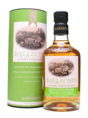 Edradour Ballechin # 3 Port Cask Matured Scotch Whisky | 700ML at CaskCartel.com