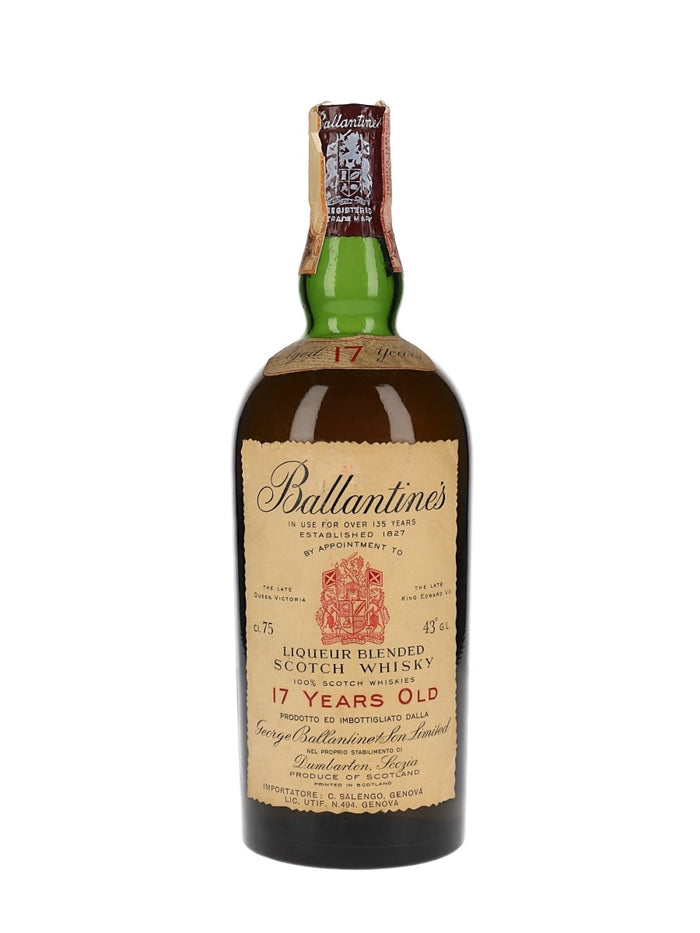 Ballantine's 17 Year Old Bot.1960s Blended Scotch Whisky | 757ML