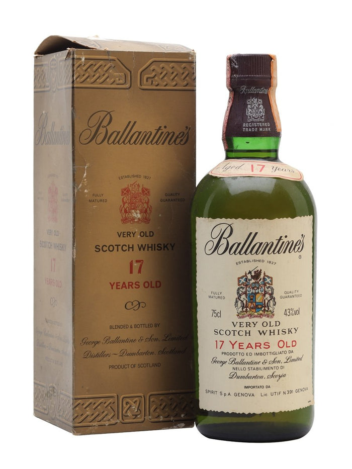 Ballantine's 17 Year Old Bot.1970s Blended Scotch Whisky