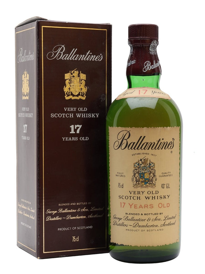 Ballantine's 17 Year Old Bot.1980s Blended Scotch Whisky