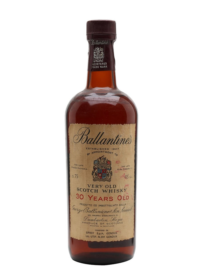 Ballantine's 30 Year Old Bot.1970s Blended Scotch Whisky | 700ML